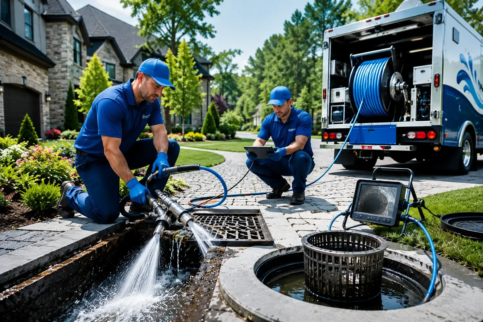 Local outdoor drain cleaning professionals in Cedar Valley, UT